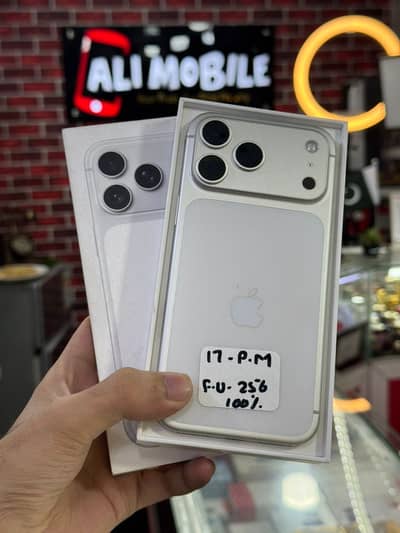 Iphone 17 pro max 256gb factory unlock silver orange blue