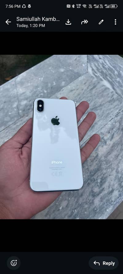 iPhone X Non PTA 64 GB