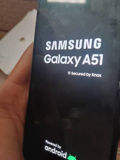 samsung a51 6/128 pta parovd box+chager finger under display
