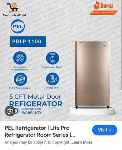 Box pack Bedroom Fridge