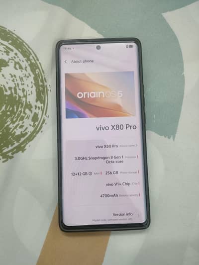 Vivo X80 Pro (12GB/256GB) – Non-PTA – 160,000 Final