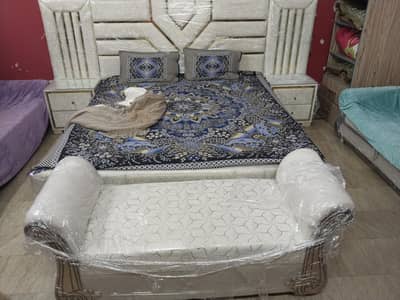 1 bed set with matres and dewan look like a new