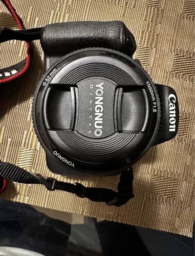 Canon 1200D with 50mm Yongnuo Lens