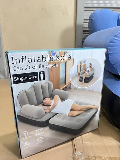 Five-in-One Foldable Inflatable Bed Sofa