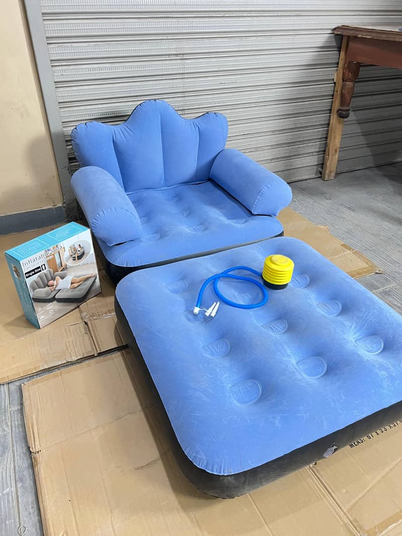 Five-in-One Foldable Inflatable Bed Sofa 2