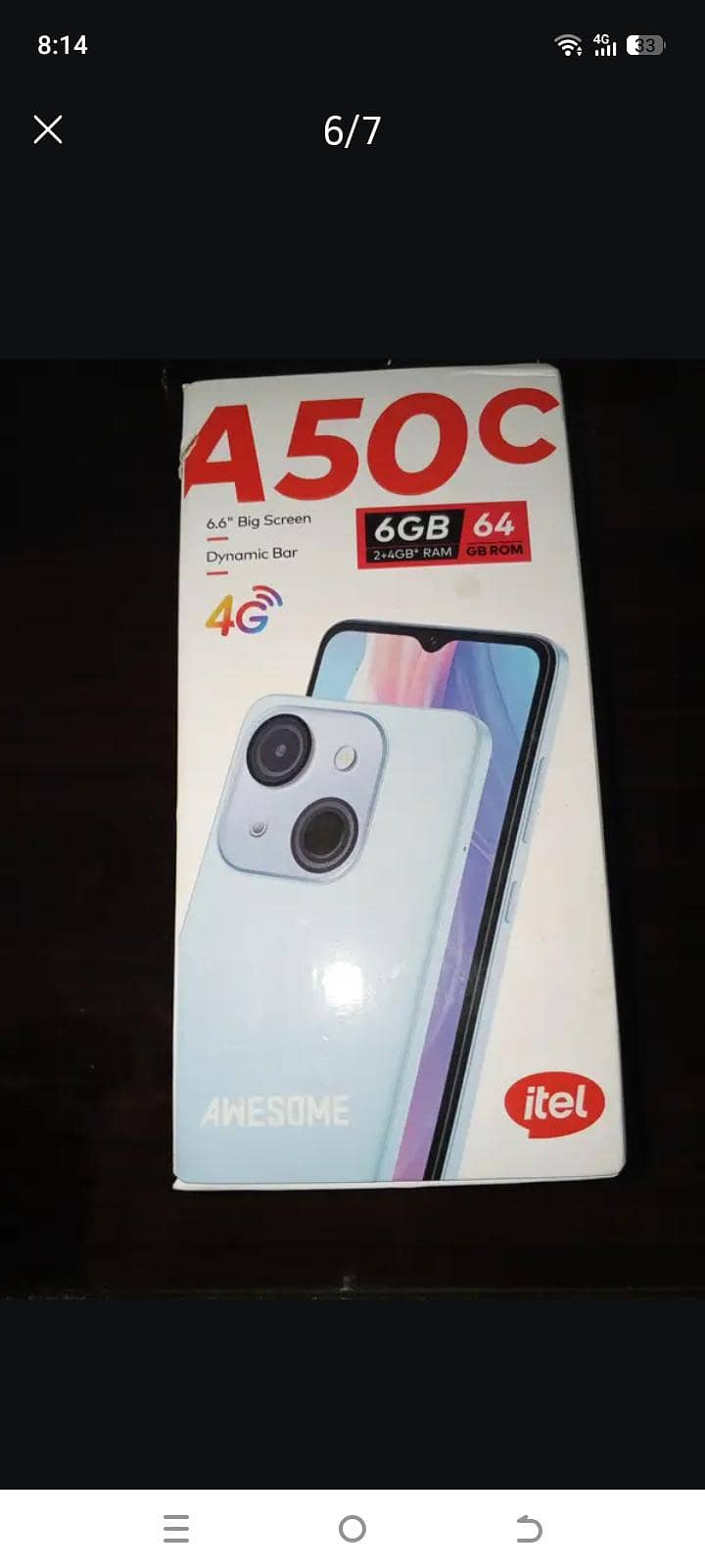 Itel A50C 5