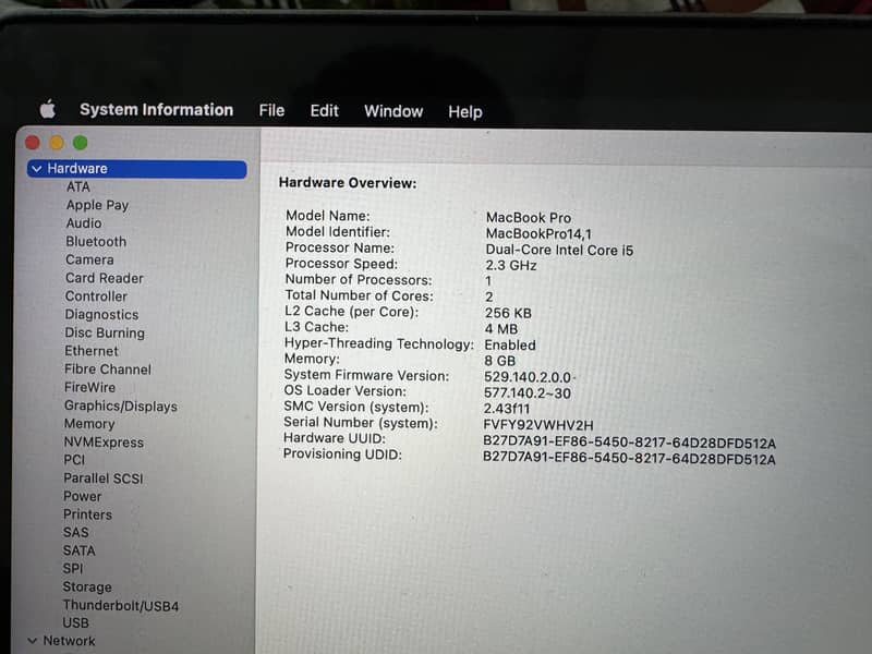 MacBook Pro 2017 1