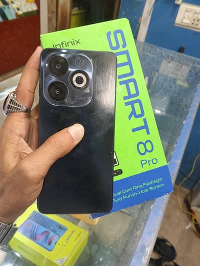 smart 8 4+4gb 128gb with box imie match with box