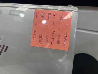 Hp: Elitebook/ model: 1030G4/ Core i7-8th generation