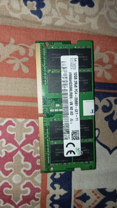 32GB DDR4 2666MHz Laptop RAM – SK hynix