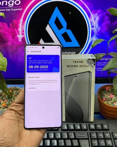 techno Spark 20 pro Plus 8GB RAM 256 GB memory 0325/0054/225