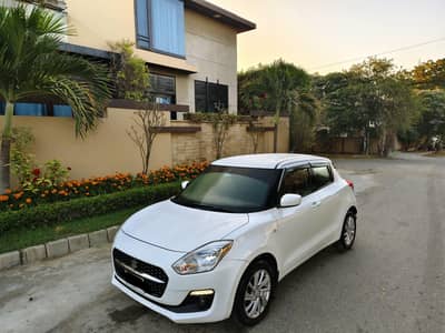 SUZUKI SWIFT GL CVT 1.2cc MODEL 2022 (B2B) ORIGINAL WHITE COLOR