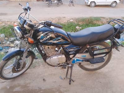 Suzuki 150 2017 model Karachi number