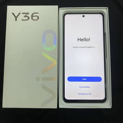 Vivo Y36 8/256gb PTA Approved.