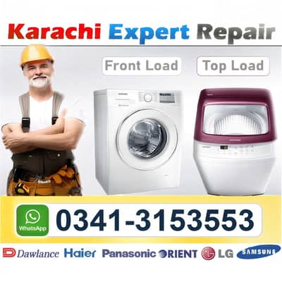 Automatic Washing Machine Repair Orient Pel Dawlance Samsung LG Haier