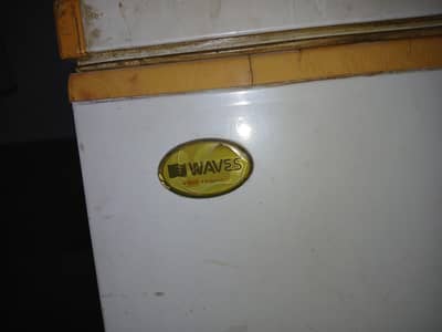 Waves double door freezer