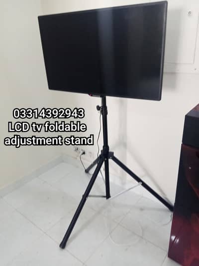 led tv floor stand lcd stand tripod type for 14-43" high quality