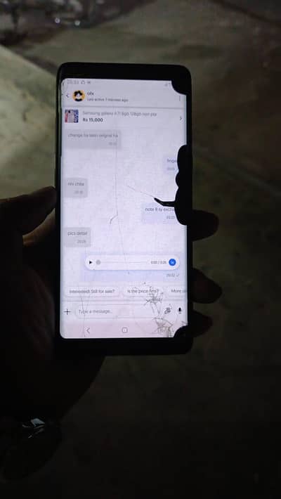 note 8 6g 64 gb good battrey  good camra