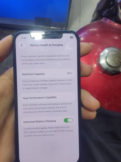 iphone 12  95 battery health alll ok waterpack 03154372-747