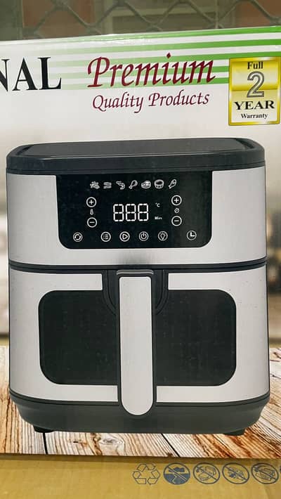 Air Fryer NAtional 2 years warranty O344433O726