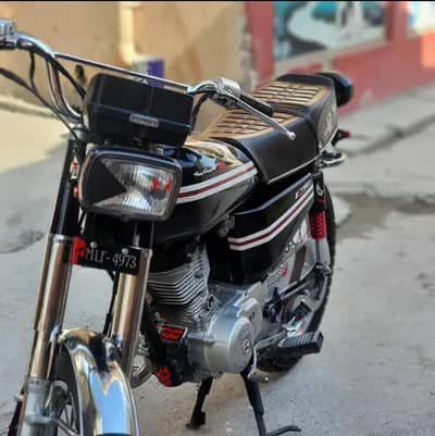 Honda CG 125 2005 model registration number Multan for sale