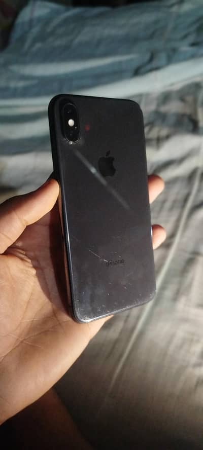 iPhone X 256GB factory unlock battery health 100 exchange ho jayega