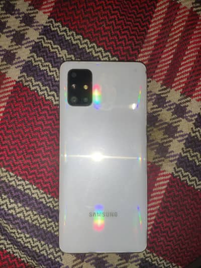 samsung A71 screen finger print 8GB/128GB