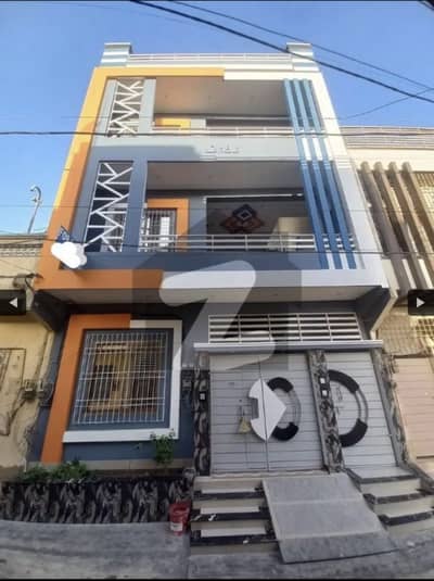 Triple Storey 6 Bedrooms Brand New West Open 120 Square Yards In Reasonable Rates