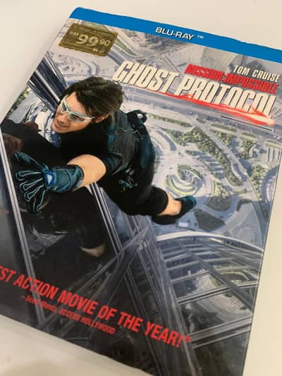 Mission Impossible: Ghost Protocol Blu Ray Disc