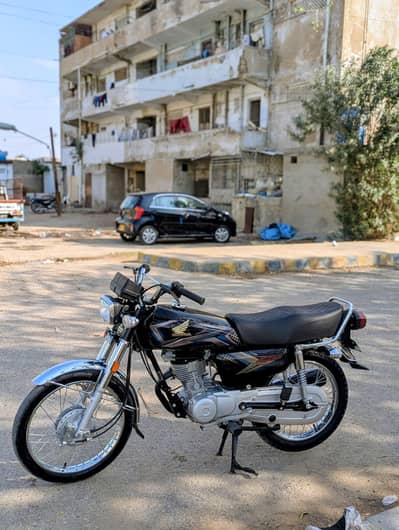 Honda Cg-125 new condition