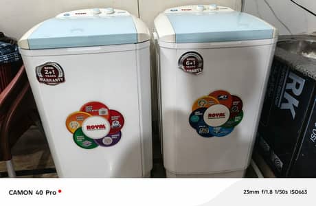 Royal Washing And Spinner Machine Is For Sale