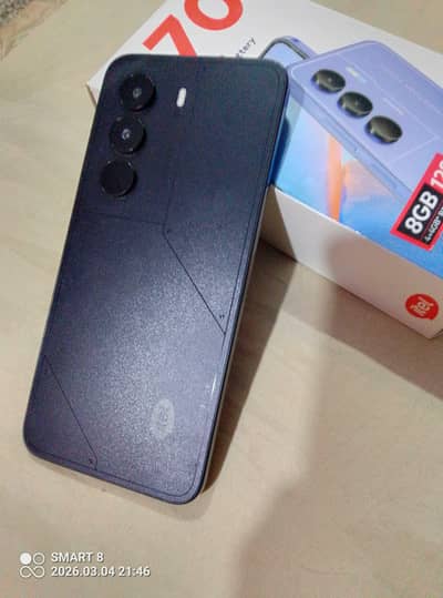 Itel p70 8/128 6000 mAh dual pta approved