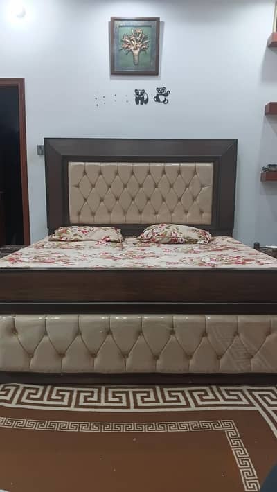 king size bed with mattress for sale
