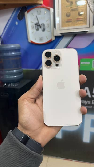 iPhone 16pro max 256Gb 100% health