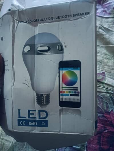 Remote control RGB WIFI  bulb Speaker