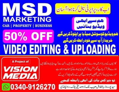 Video Making Editing and uploading