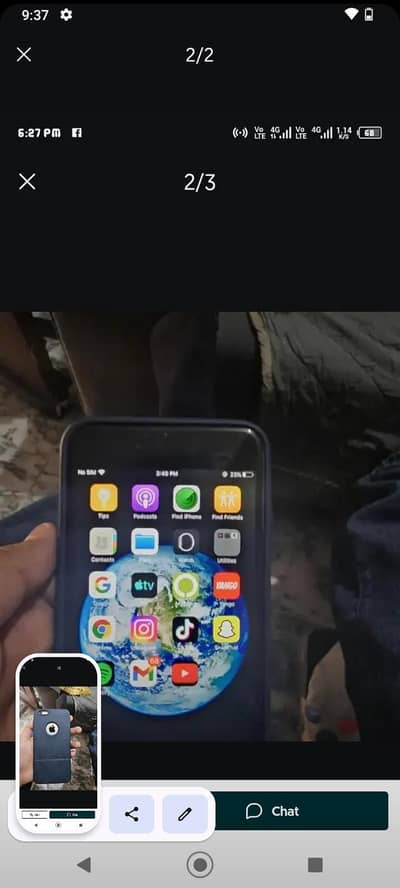 sale Nd exchage iPhone 6 plus 16 GB PTA approved 10/10