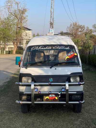 Suzuki bolan pickup front safeguard and side pipe