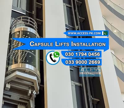 Glass Elevator / Lift Installation / Repairing Services / Capsule Lift