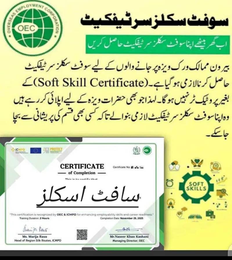 Soft Skill Certificate Creation Services 1