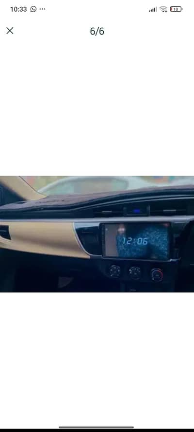 Toyota Corolla Gli Auto Model 2016 White color original condition