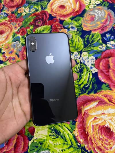 iphone x 64 gb pta approve box bhi hai