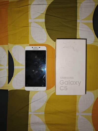 Samsung Galaxy C5 4/64, With box, Everything ok, Only Panel broken