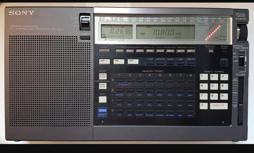 sony world band radio ICF-2010