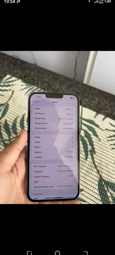 Apple iPhone 13 Pro Max – 256GB (Factory Unlocked)