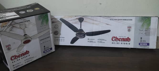 Chenab AC/DC 55Wats Remote Control Fan