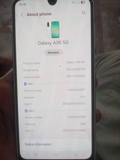 samsung A26 5g