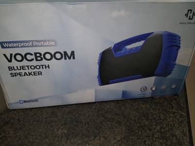 VOCBOOM Waterproof Portable Bluetooth Speaker – Brand New