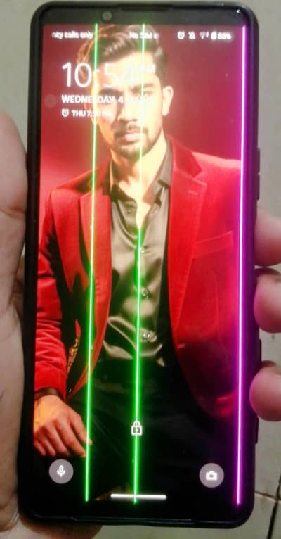 Sony Xperia 5iii just all ok just three lines