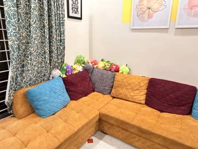 8 seater L shape sofa set